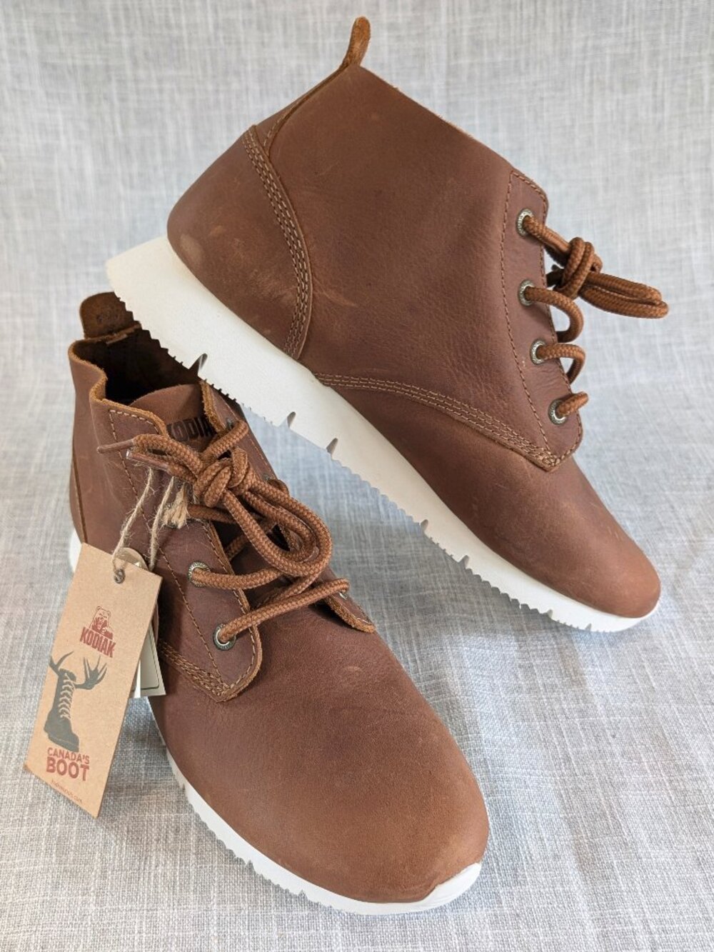 Kodiak Womens Lightweight Chukka Leather Walking Boots Hiking Casual Indie NEW